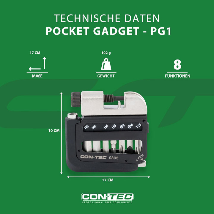 CONTEC Multifunktionswerkzeug "Pocket Gadget - PG1"