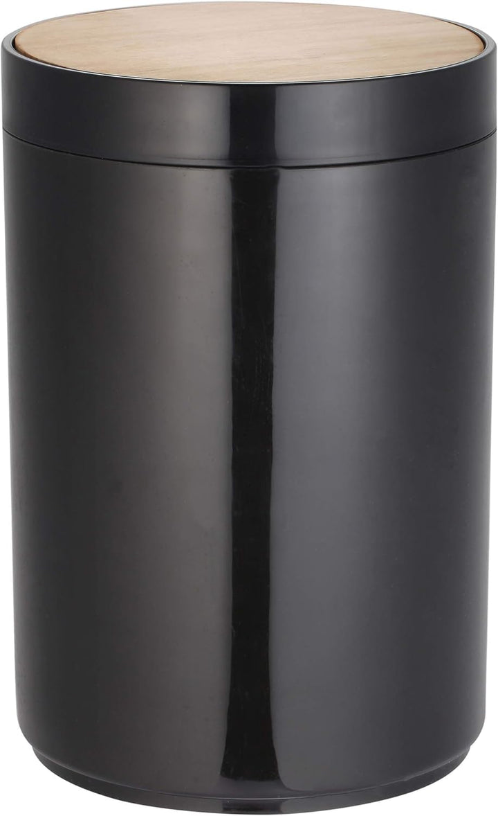 MSV Bad Serie Oslo Design Kosmetikeimer Bad Treteimer Abfalleimer Papierkorb Mülleimer 6 Liter (ØxH)