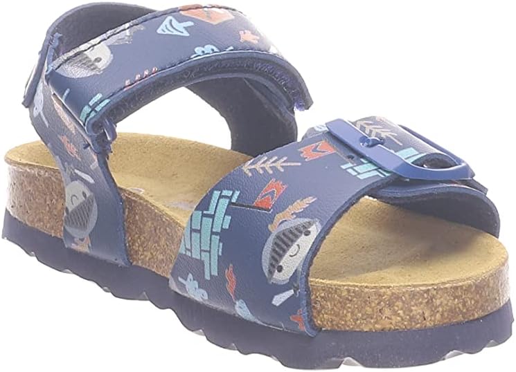 Lurchi Mädchen Onja Sandale 34 EU Navy Dino, 34 EU Navy Dino