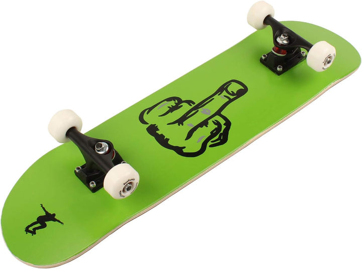 FunTomia Skateboard mit Mach1 Kugellager Rollenhärte 100A und 100% 7-lagigem Ahornholz Skate Board m