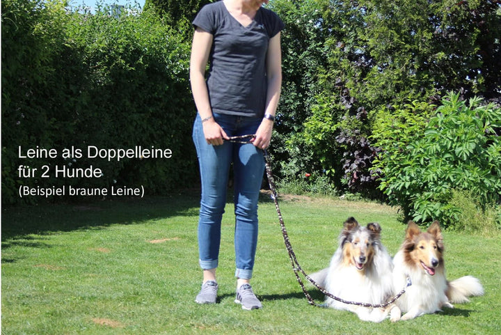 Activity4Dogs Geflochtene Hundeleine für grosse Hunde bis 60 kg | 4-Fach verstellbare Führleine | 2,