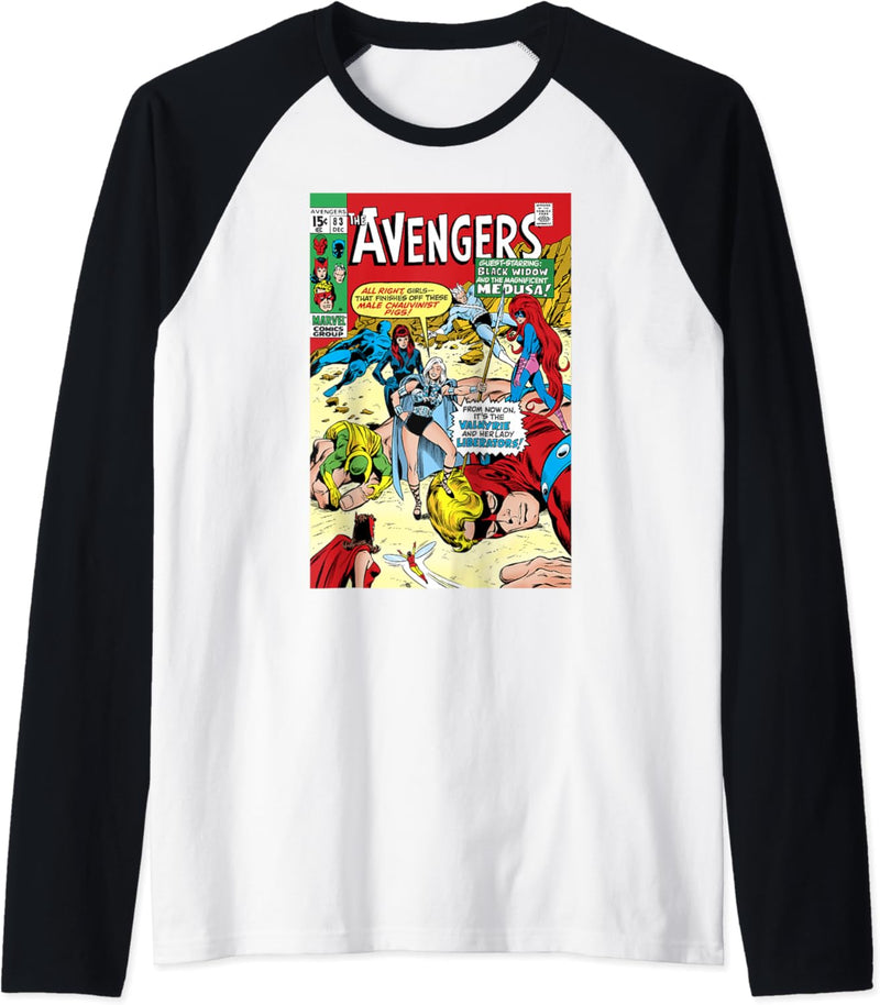 Marvel The Avengers Valkyrie And Her Lady Liberators Cover Raglan