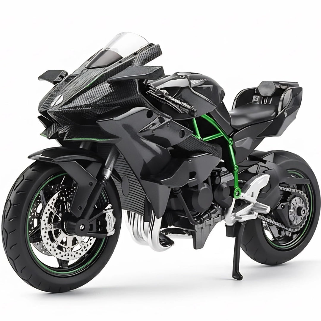1:12 Motorrad Modell Kompatible für Kawasaki Ninja H2R Metall Diecast Motorrad Modell Spielzeug Mini