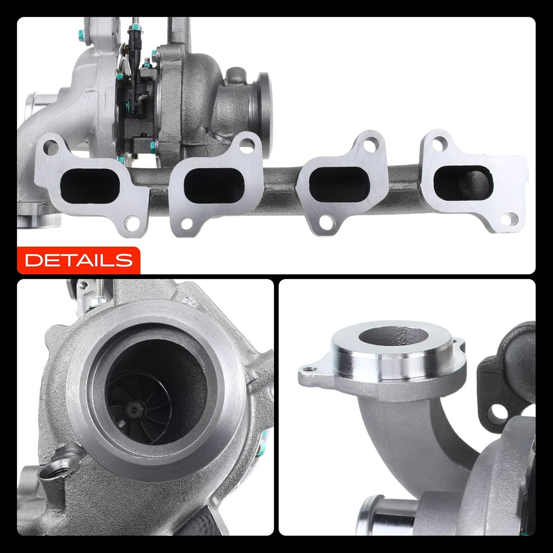 Frankberg Turbolader Kompatibel mit A.m.a.r.o.k 2HA 2HB S1B S6B S7A S7B 2.0L 2010-2013 C.r.a.f.t.e.r