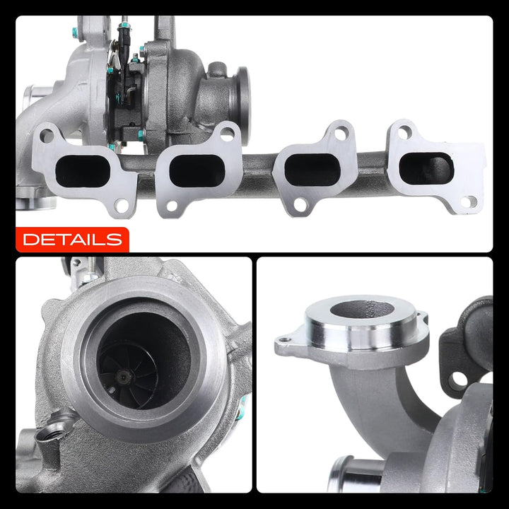 Frankberg Turbolader Kompatibel mit A.m.a.r.o.k 2HA 2HB S1B S6B S7A S7B 2.0L 2010-2013 C.r.a.f.t.e.r