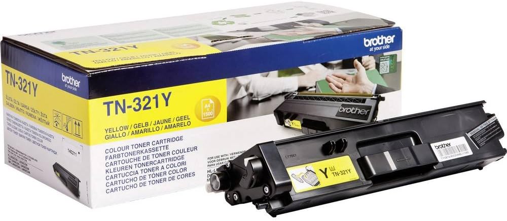 Brother Original Tonerkassette TN-321Y gelb DCP-L8400CDN, DCP-L8450CDW, HL-L8250CDN, HL-L8350CDW, MF