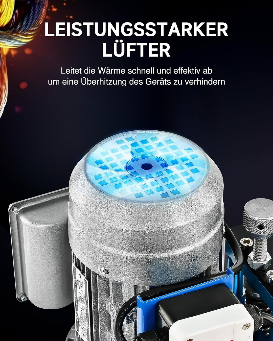 CREWORKS Elektrische Kabelabisoliermaschine 370W Kabelschälmaschine Abisoliermaschine Kabel Abisolie