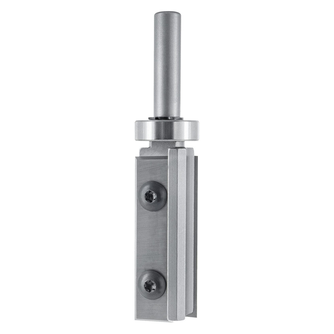 ENT 20328 Wendeplatten Bündigfräser HW, Schaft (S) 8 mm, Durchmesser (D) 19 mm, NL 49,5 mm, SL 30 mm