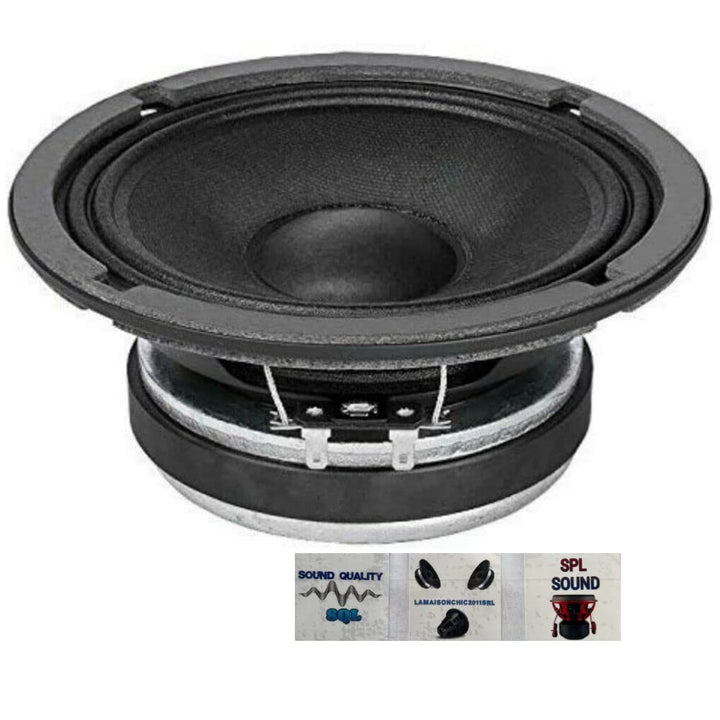 1 WOOFER FAITAL PRO 6FE200 6 FE 200 Lautsprecher 16,5 cm 165 mm 6,5" Durchmesser 130 watt rms und 26
