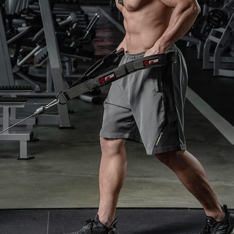 TAVIEW Trizepsseil-Kabelbefestigung (Zwei Längen in einem), mehr Bewegungsfreiheit, Trizeps-Zugseil-