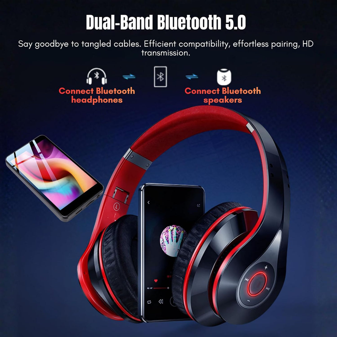 80GB MP3 Player mit Bluetooth WiFi 4 Zoll Touchscreen MP4 Player Android mit Spotify/Pandora/Az Musi