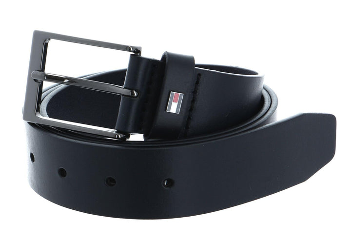 Tommy Hilfiger Layton Leather Belt 3.5 W95 Desert Sky