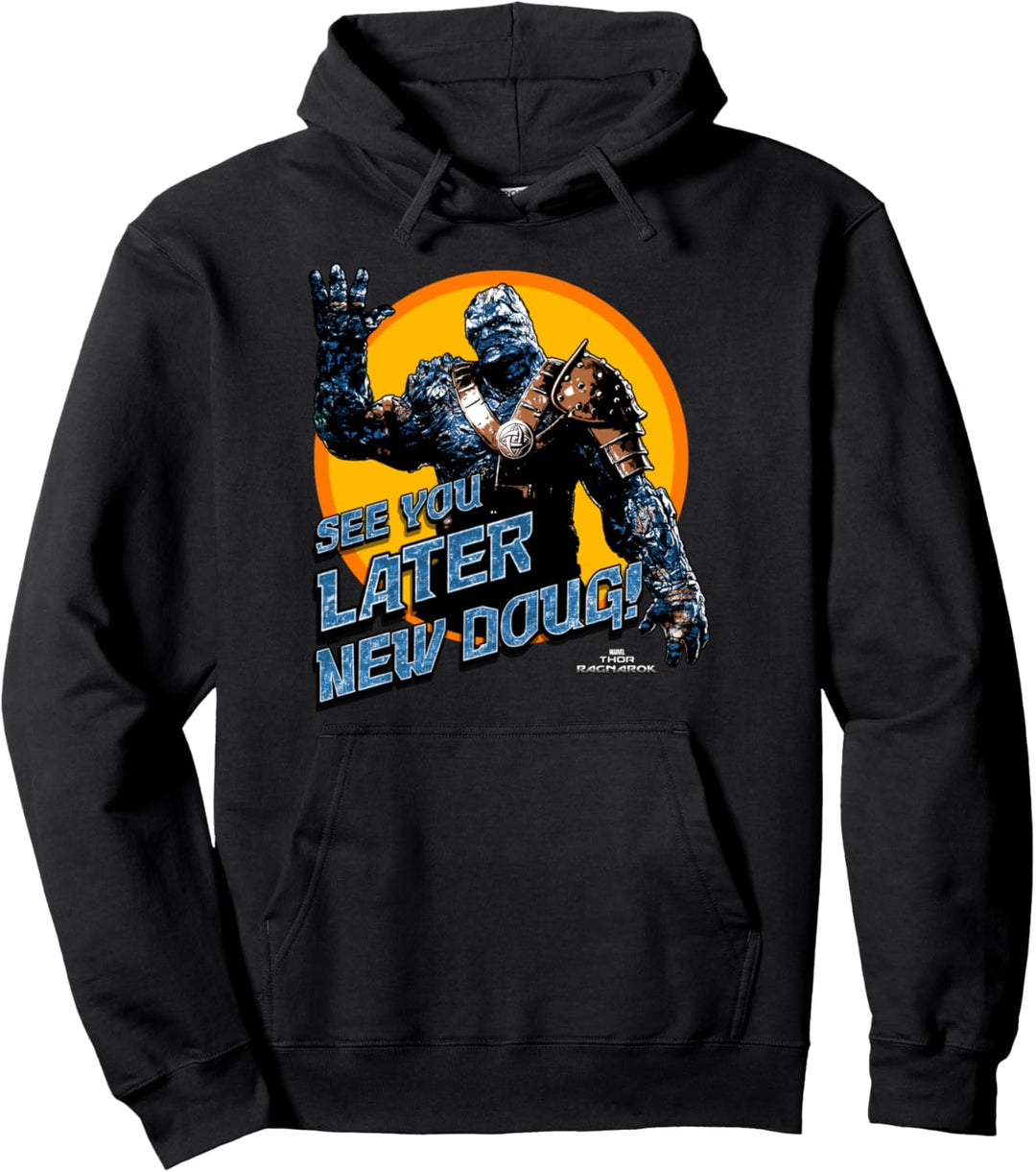 Marvel Thor Ragnarok Korg Later New Doug! Pullover Hoodie