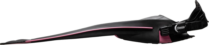 Cressi Pro Light Open Heel Tauchen Flossen XS (35/38) Schwarz/Rosa, XS (35/38) Schwarz/Rosa