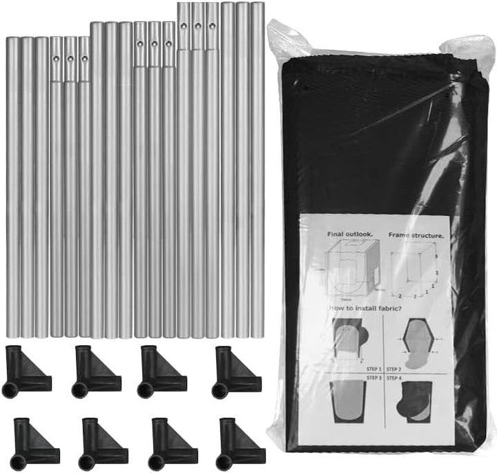 Longer 3D Drucker Gehäuse – Feuersicher, Staubdicht & Temperaturkonstant (73x76x72 cm) – Aus PVC-bes