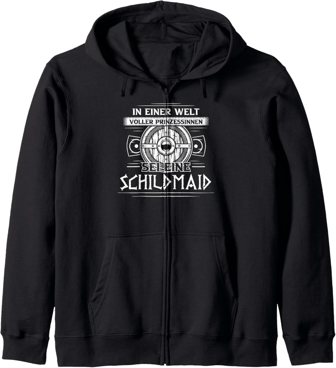 Schildmaid Wikinger Valhalla Nordisch Kapuzenjacke