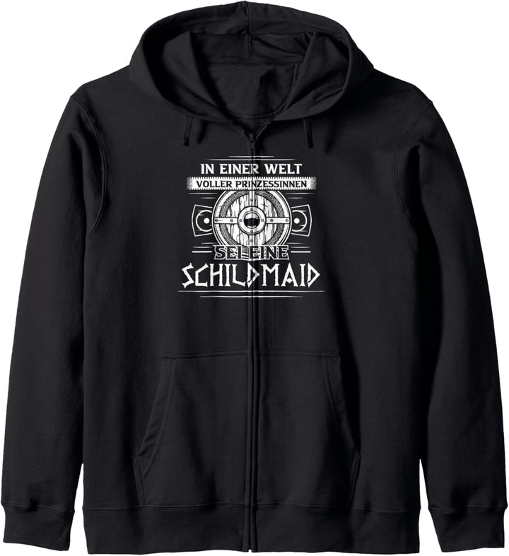 Schildmaid Wikinger Valhalla Nordisch Kapuzenjacke