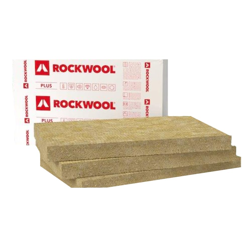 Rockwool Rockmin Plus Steinwolle Platten Trennwand Dämmung Isolierung λ-0.037 - 140mm - 4,27m² nicht