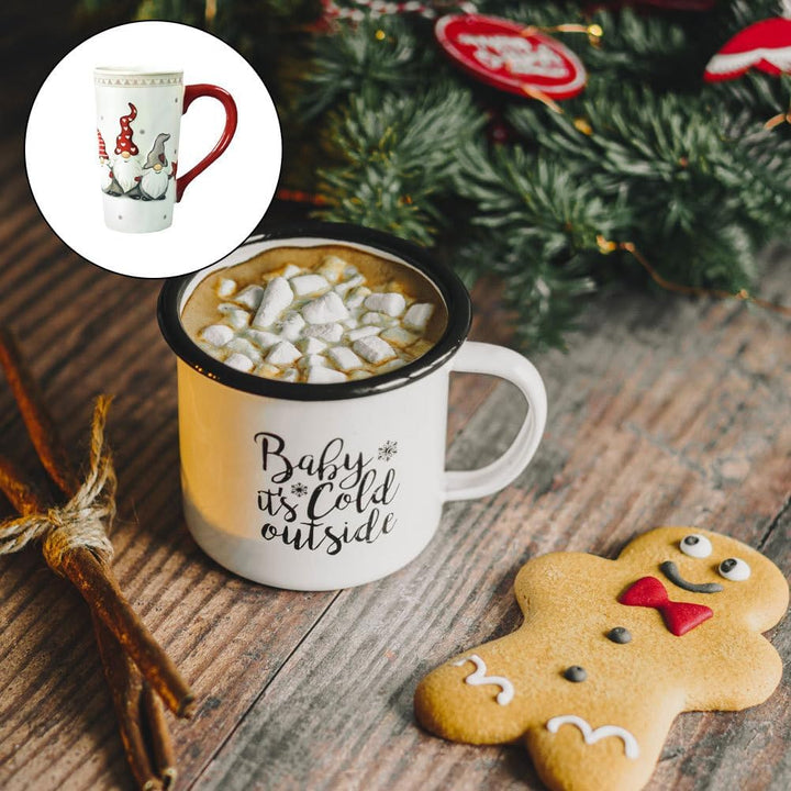 Cabilock 2 Stücke Weihnachtsmann Geschenke GNOME Lehrer Saft Trinkgeschirr Griff Freunde Party Urlau
