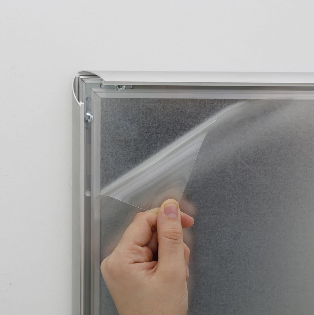 DISPLAY SALES Antireflex Schutzfolie | 5 Stück | Für DIN A1 Kundenstopper/Klapprahmen | Ersatzfolie