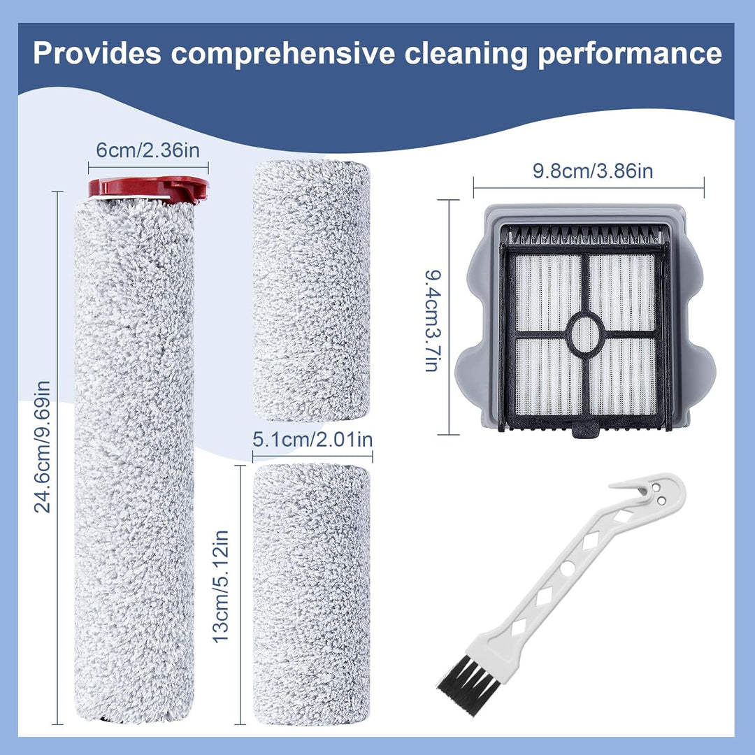 Bürstenrolle Filter Ersatzteile für Roborock Dyad Pro/Dyad Pro Combo Nass Trockensauger Kabelloser Z