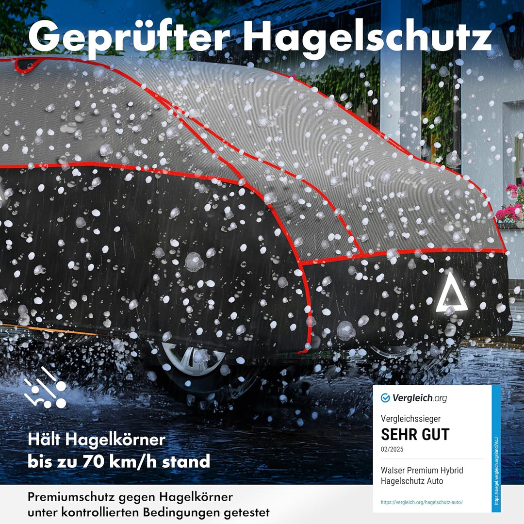 Walser Hagelschutz Abdeckplane Transporter, Abdeckplane Bus Premium Hybrid, Auszeichnung Sehr Gut* A