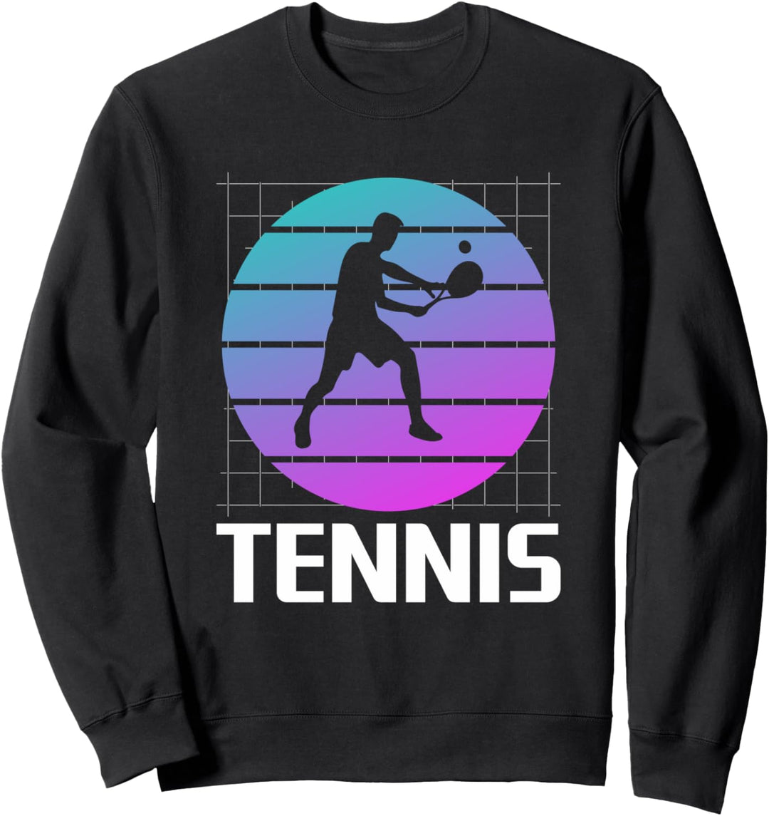 Retro Vintage Classic Tennisspieler Sweatshirt