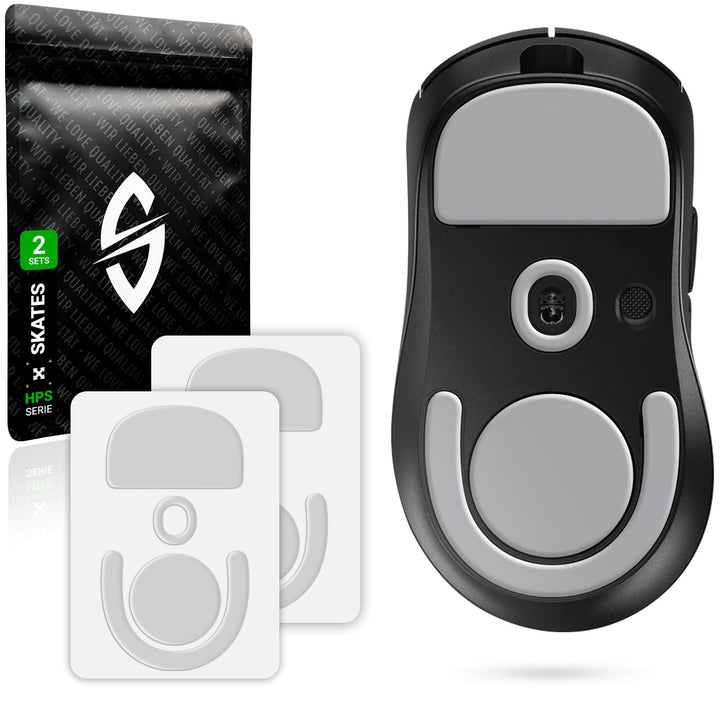 SensoryBoost HPS Glides (2er Set) kompatibel mit Logitech G PRO X Superlight 2 DEX - Balance aus Spe