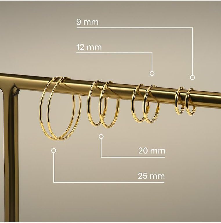 Liebeskind Berlin Damen-Hängeohrringe Edelstahl LJ-0365-E-55 Gold Big Link, Gold Big Link