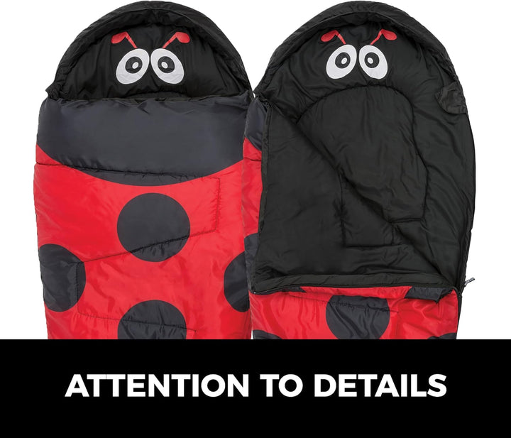 Highlander Kinder-Schlafsack, Unisex, Creature Rot, Rot