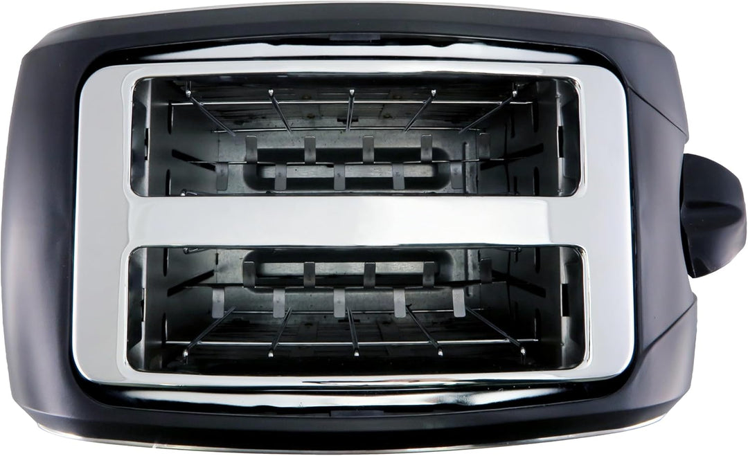 Trisa Toaster 2 Scheiben - 8 Bräunungsstufen, Edelstahlgehäuse, 600W Schnellaufheizen，Toaster mit Br