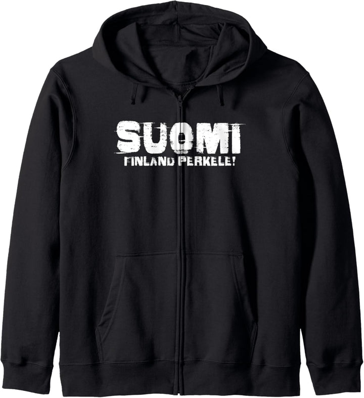 SUOMI FINNLAND Finnisches Reisegeschenk Souvenir Kapuzenjacke