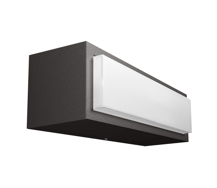 Philips 1735493P3 A++, myGarden LED Wandaussenleuchte Stratosphere 4000K, 500 lm, Aluminium, 4.5 W,