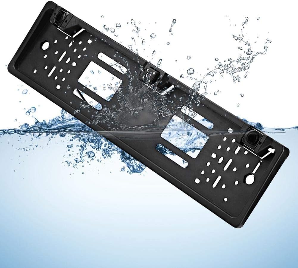 Qii Lu Kennzeichenrahmen mit Einparkhilfe und Rückfahranzeige