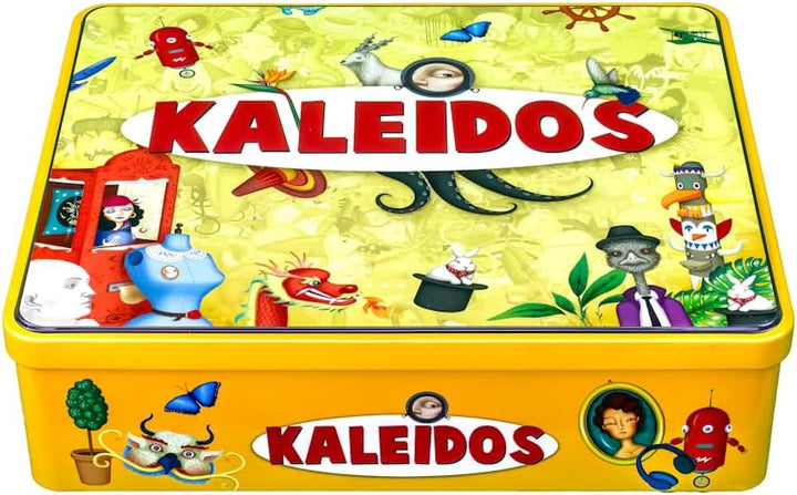 KALEIDOSGAMES Kaleidos - Das Spiel der verborgenen Bilder - Metallbox