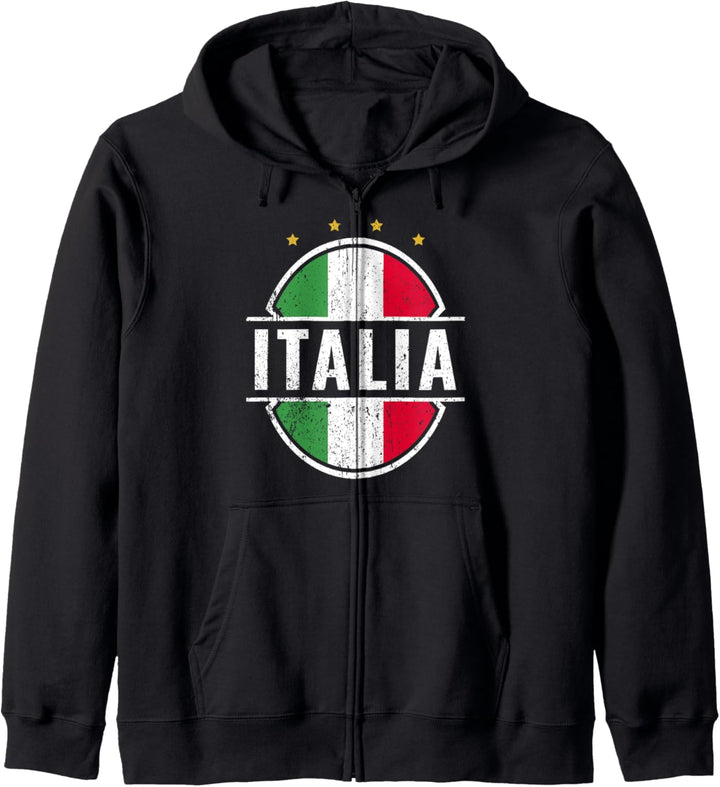 ITALIA Fussball Italien Kapuzenjacke
