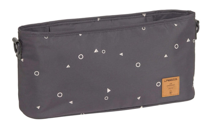 LÄSSIG Kinderwagen Buggy Organizer mit Befestigung Universe Anthracite, Universe Anthracite