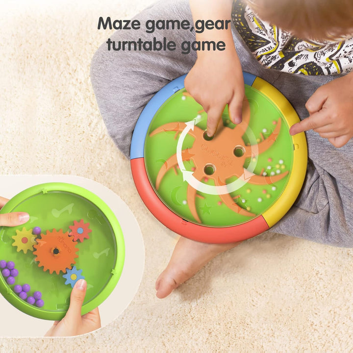 TUMAMA Baby Musical Elektronisches Spielzeug,Baby Musik Trommel Musikinstrumente sensorisches Spielz