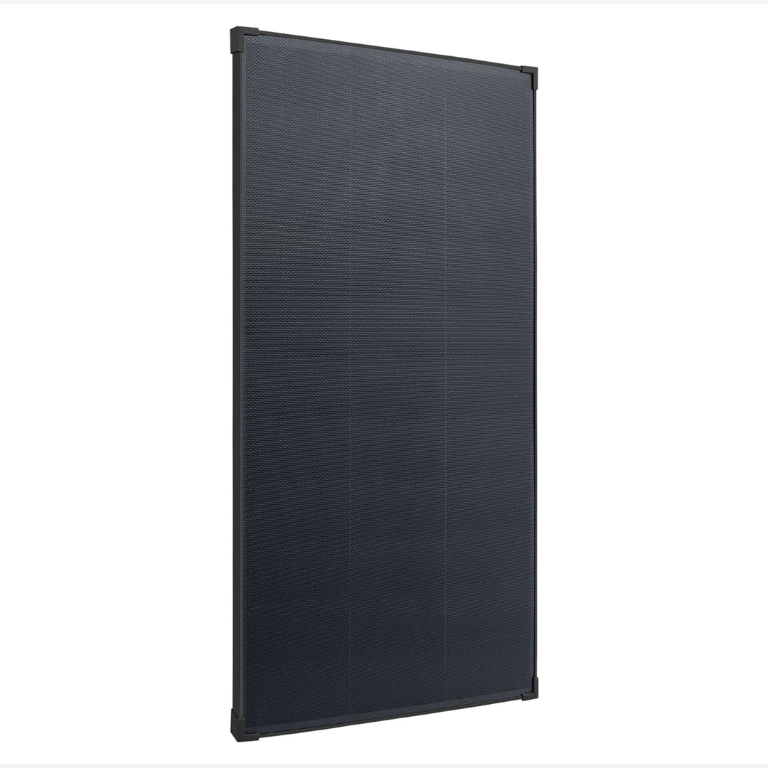 ECTIVE Solarpanel BSP 100L Black Lightweight, Ultraleichtes 100 W 5,56 A | 33 Zellen 12 V/24 V Solar