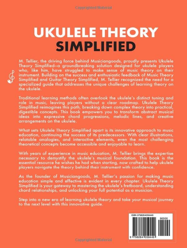 Ukulele Theory Simplified: Demystifying The Language Of Music, Gebundenes Buch