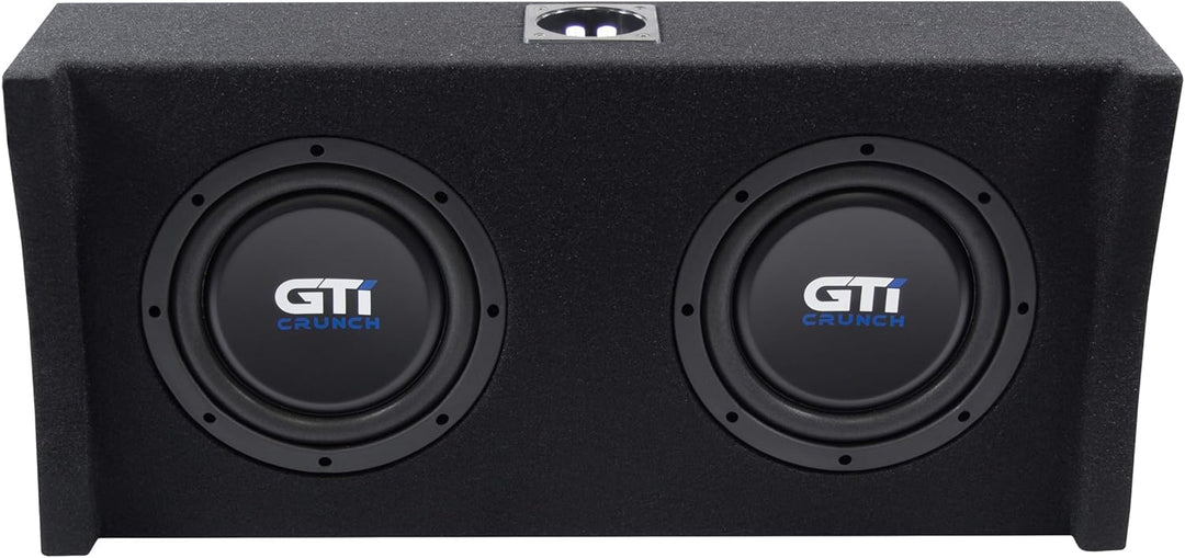 Crunch GTi200S | 20 cm (8') Downfire Gehäusesubwoofer mit Passiv-Membran
