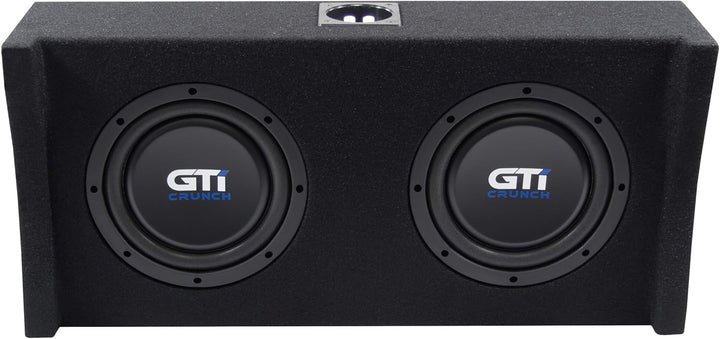 Crunch GTi200S | 20 cm (8') Downfire Gehäusesubwoofer mit Passiv-Membran