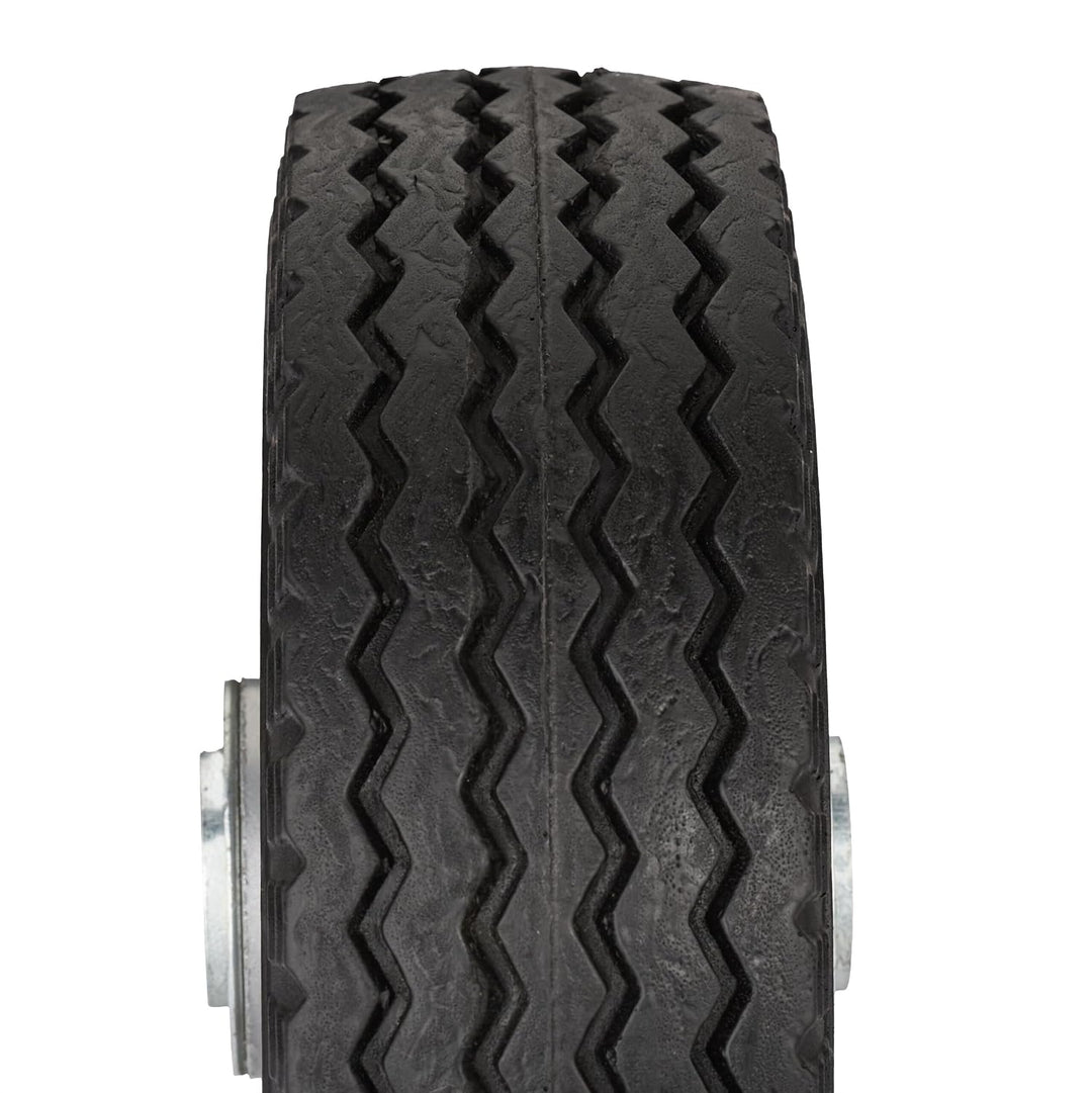 Relaxdays Rad für Roller, E-Scooter, 6x2, 2er Set, Vollgummi, Stahlfelge, Ersatzrad, pannensicher, 5