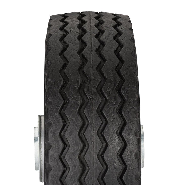 Relaxdays Rad für Roller, E-Scooter, 6x2, 2er Set, Vollgummi, Stahlfelge, Ersatzrad, pannensicher, 5