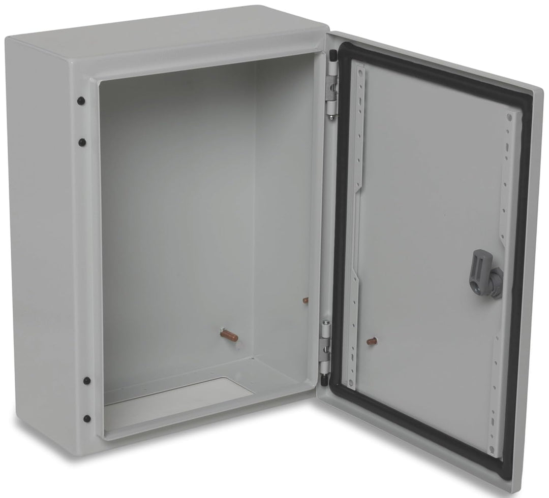 BOXEXPERT® Verteilerkasten aussen wasserdicht [Schutzklasse IP66, Stahlblech] 400x300x150mm - Serie