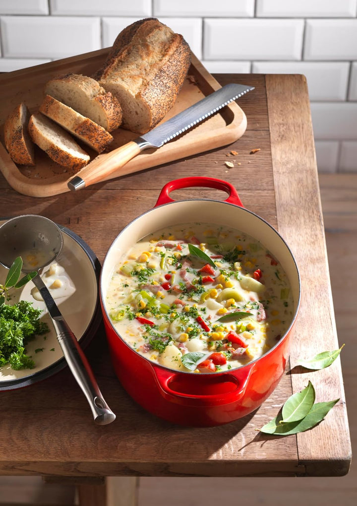 Le Creuset Signature Gusseisen-Bräter mit Deckel, Ø 31 cm, Oval, Für alle Herdarten und Induktion ge