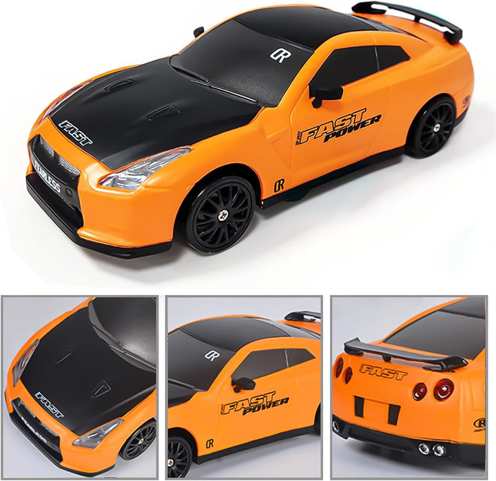 RC Drift Car, 1:24 Rennen mit 4WD Ferngesteuertes Auto 2.4Ghz Spielzeugauto Rennauto mit Arbeitssche