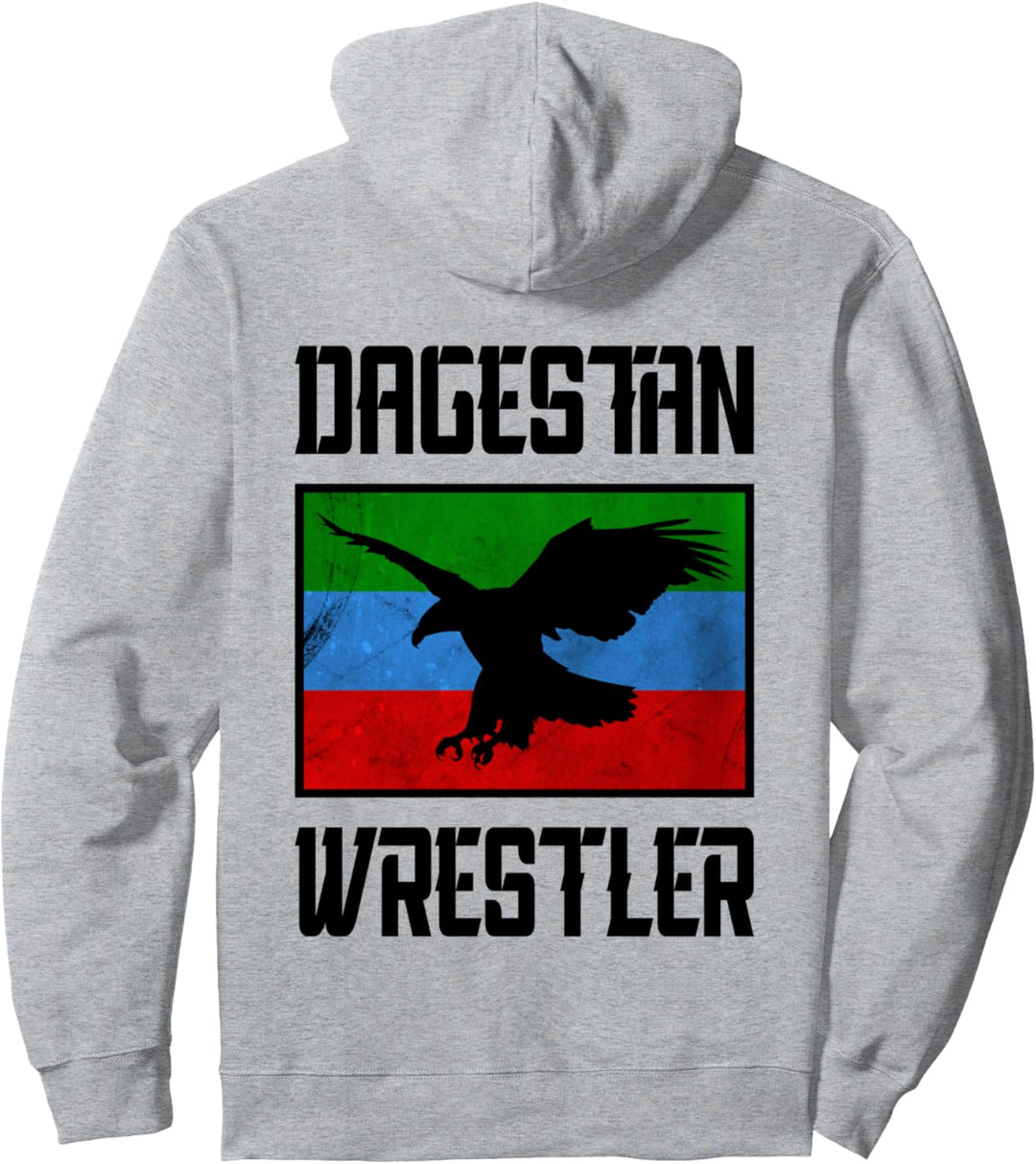 Dagestan Wrestler Pullover Hoodie
