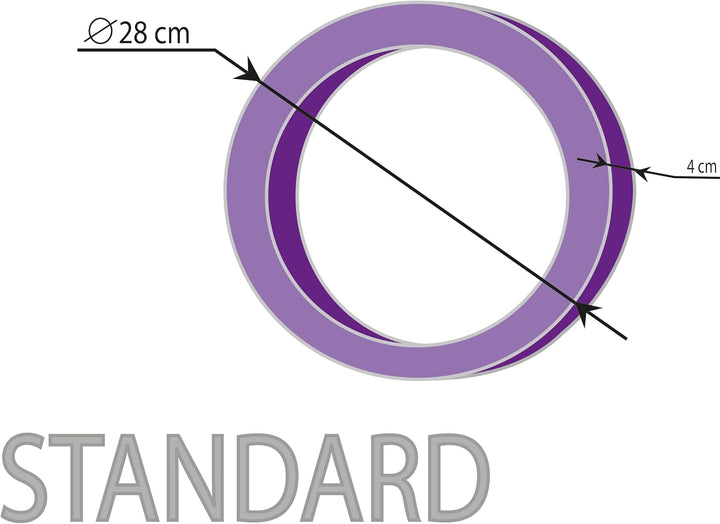 Puller Standard, 2 Stück, Spielringe, Fitnessgerät für Hunde, Interaktives Spielzeug für Hunde,Wasse