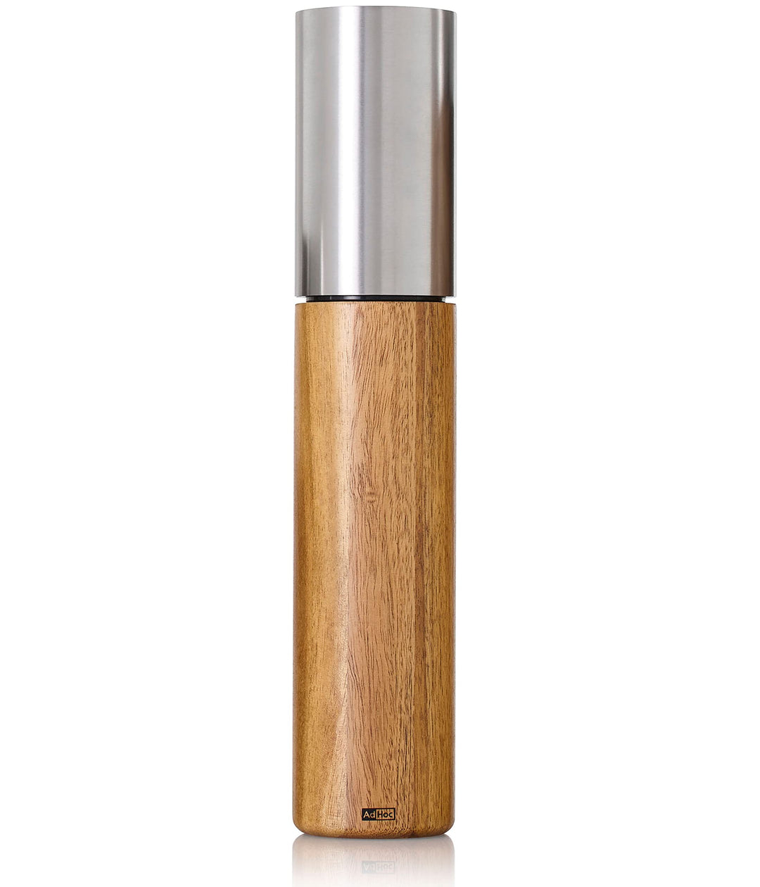 AdHoc MP823 Pfeffer- | Salzmühle Ikon, CeraCut® Keramik Mahlwerk, Akazienholz|Edelstahl 30 CM, 30 CM